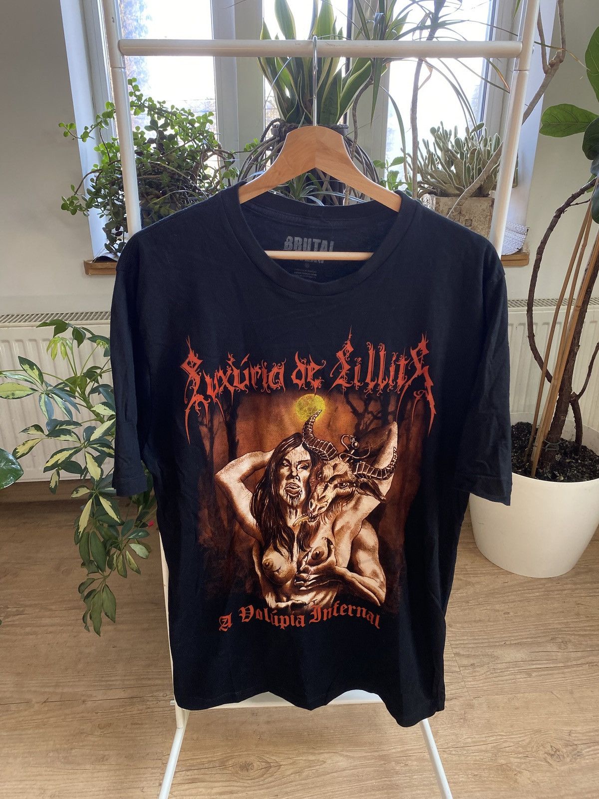 Band Tees × Vintage VINTAGE LUXURIA DE LILLITH METAL BAND TEE Size US L / EU 52-54 / 3 - 1 Thumbnail