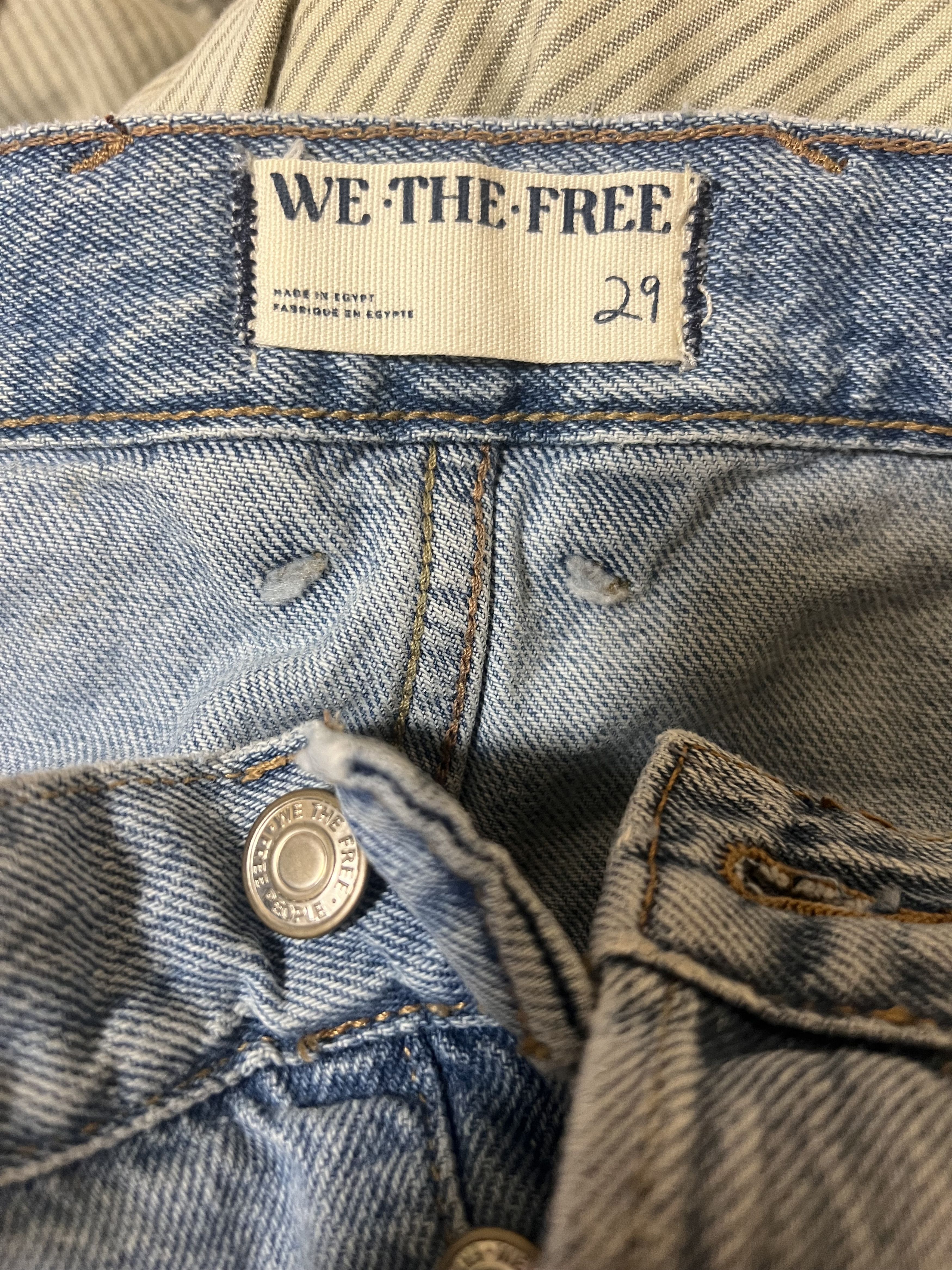 Free People Free People Jean Shorts Size 29" - 3 Thumbnail