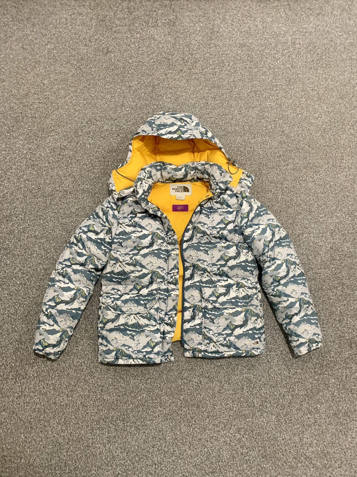 Yellow North Face Liberty Jacket The North Face Liberty Fabrics