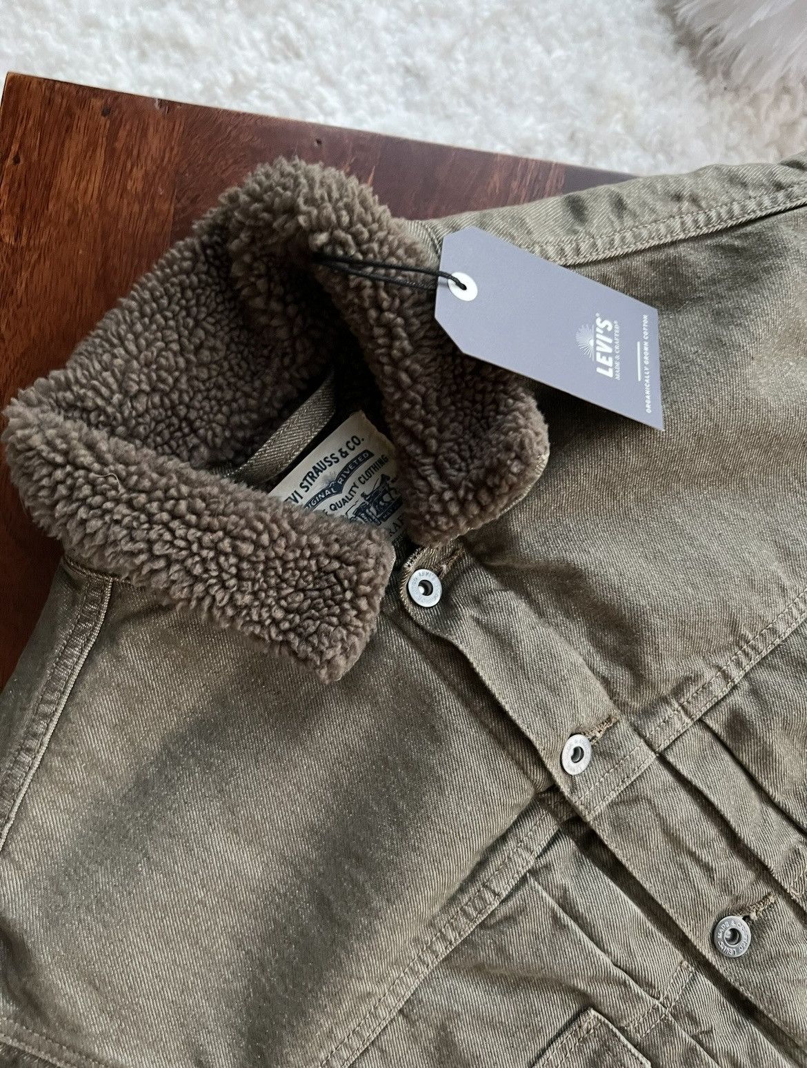 Levi's Made & Crafted Levi’s cropped Denim Work Jacket Size US M / EU 48-50 / 2 - 7 Thumbnail