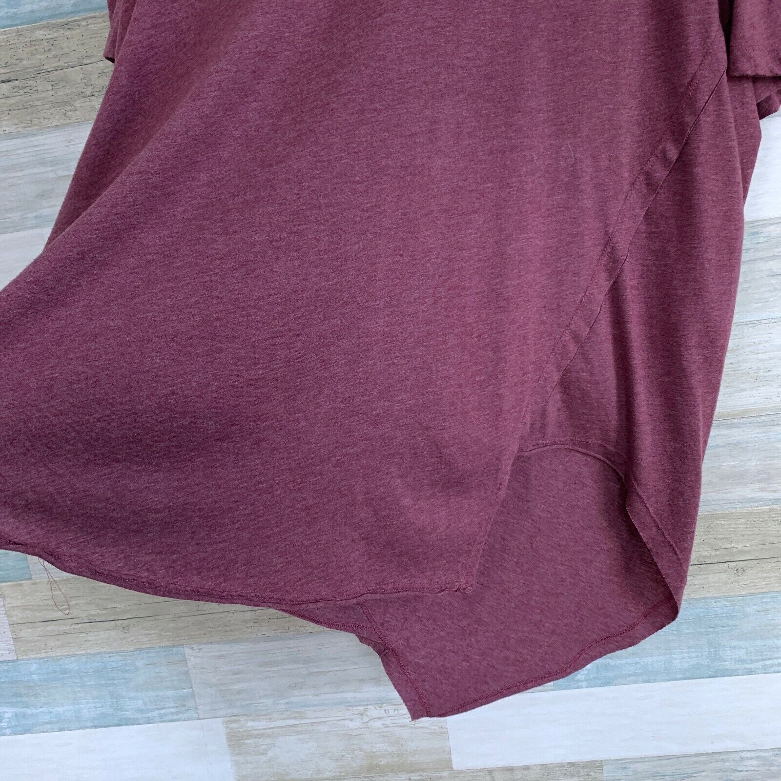 Other Oublier Axis Longline Tee Purple Shirt Mens Big & Tall 1X XL Size US XL / EU 56 / 4 - 4 Thumbnail