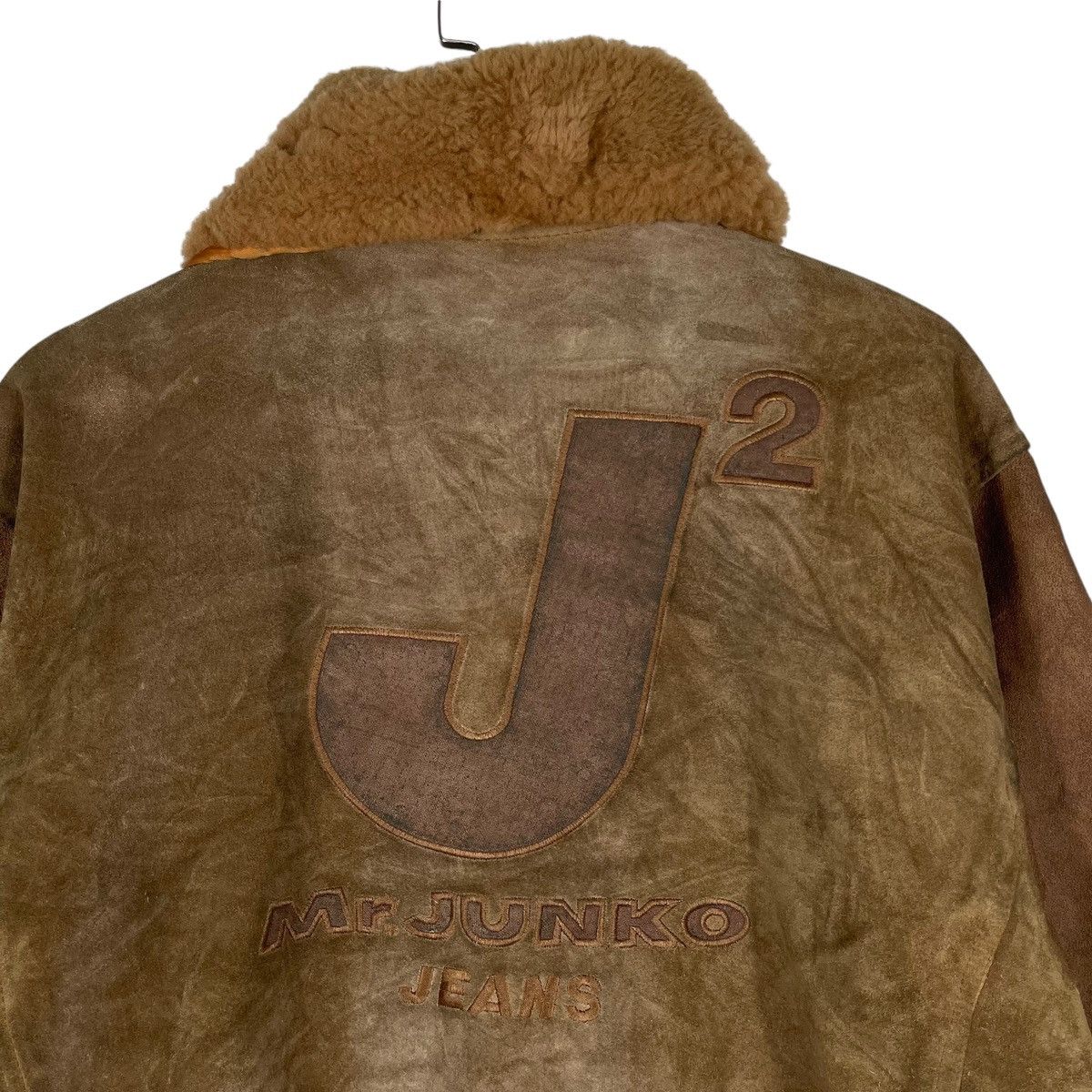 Mr. Junko Vintage Mr Junko Jeans Leather Varsity Jacket Size US M / EU 48-50 / 2 - 9 Thumbnail