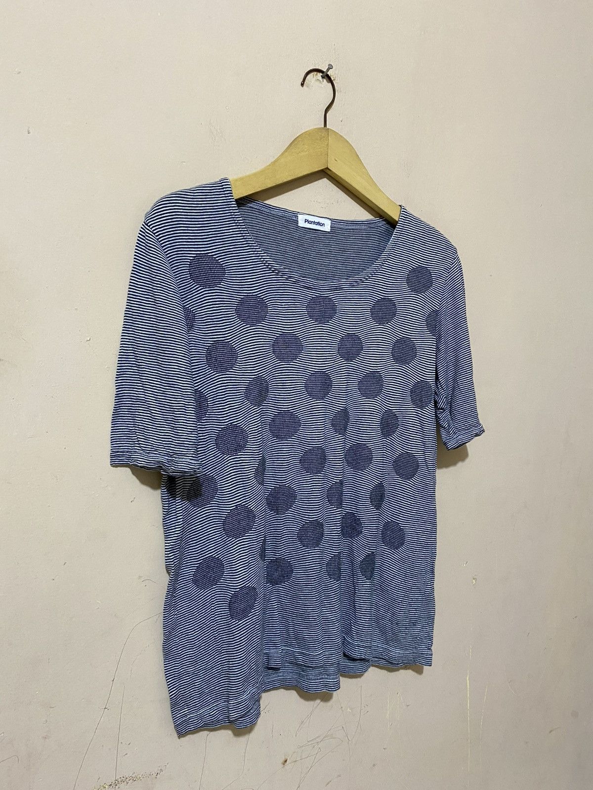 Issey Miyake Issey Miyake Plantation Polkadot Tee Size M / US 6-8 / IT 42-44 - 2 Thumbnail