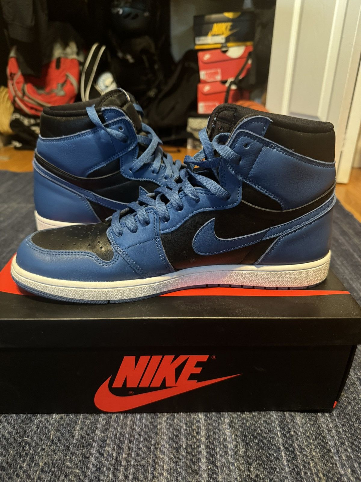 Jordan Brand Jordan 1 Retro High Marina Blue Size US 14 / EU 47 - 2 Thumbnail