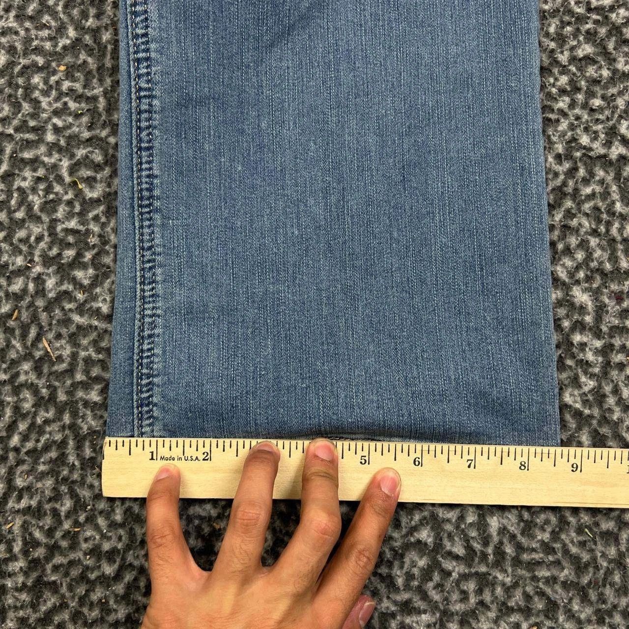 Other Riders by Lee Jeans Women 16 Faded Denim Straight 36x31 Size 36" / US 14 / IT 50 - 4 Thumbnail