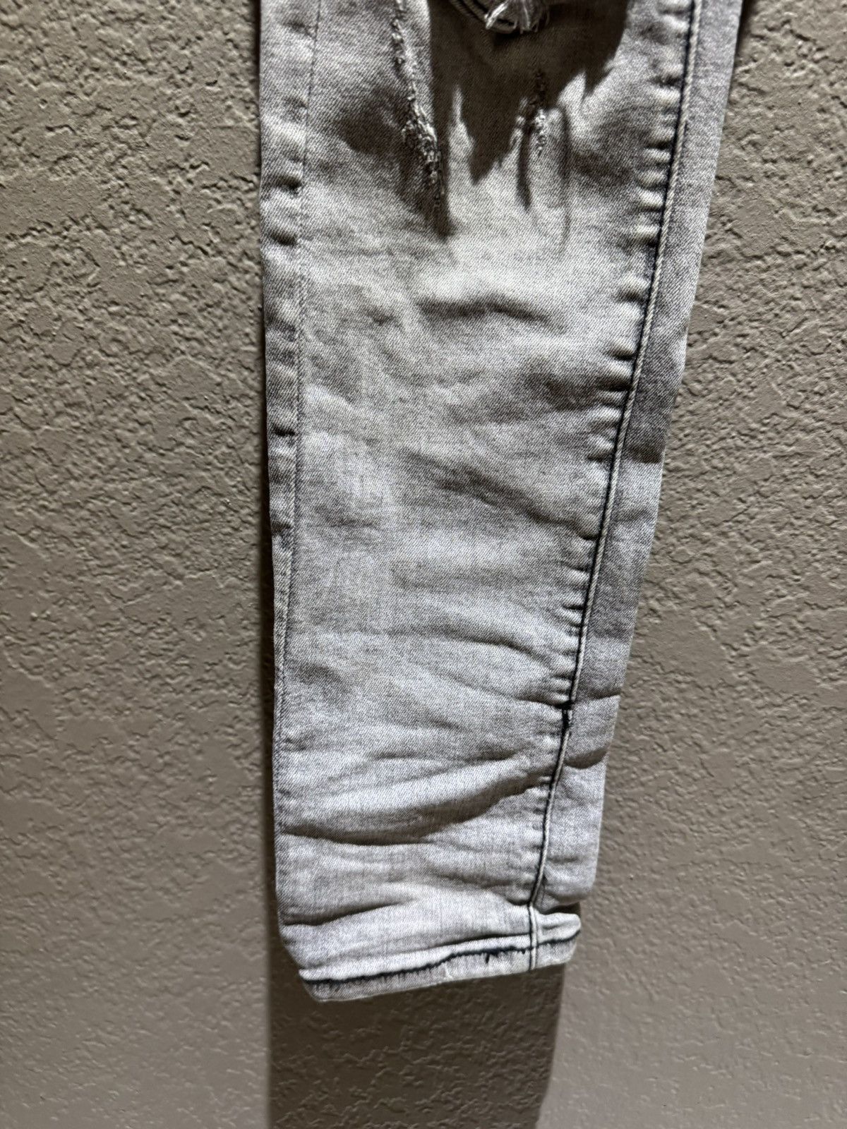 Crysp Denim Crysp Denim Skinny Slim Biker Rocker Denim Aged Wash 30 Size US 30 / EU 46 - 7 Thumbnail