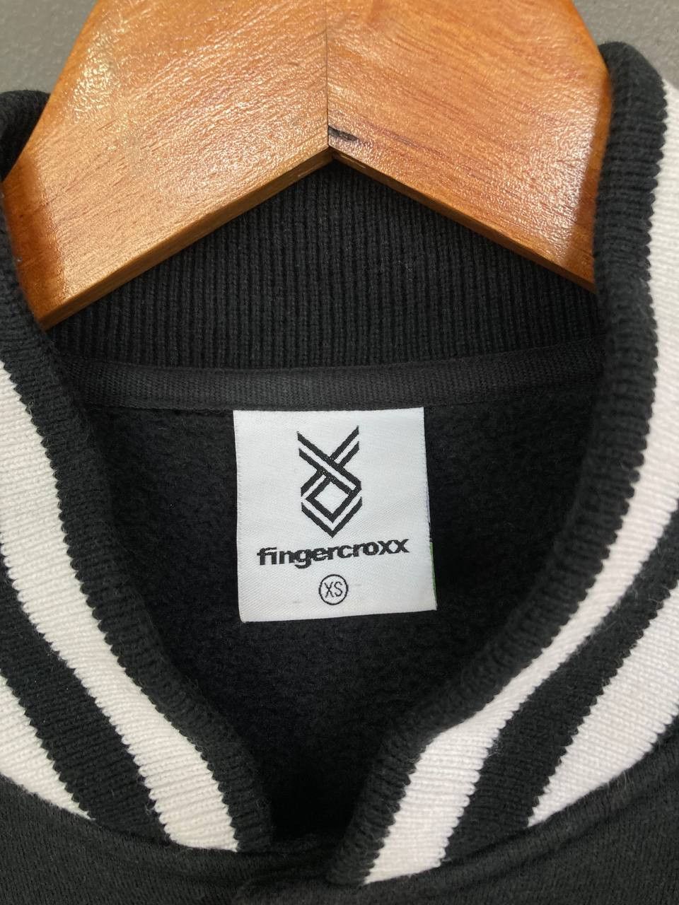 Fingercroxx Fingercroxx City Patched Sleeves Varsity Jacket Size US XS / EU 42 / 0 - 9 Thumbnail