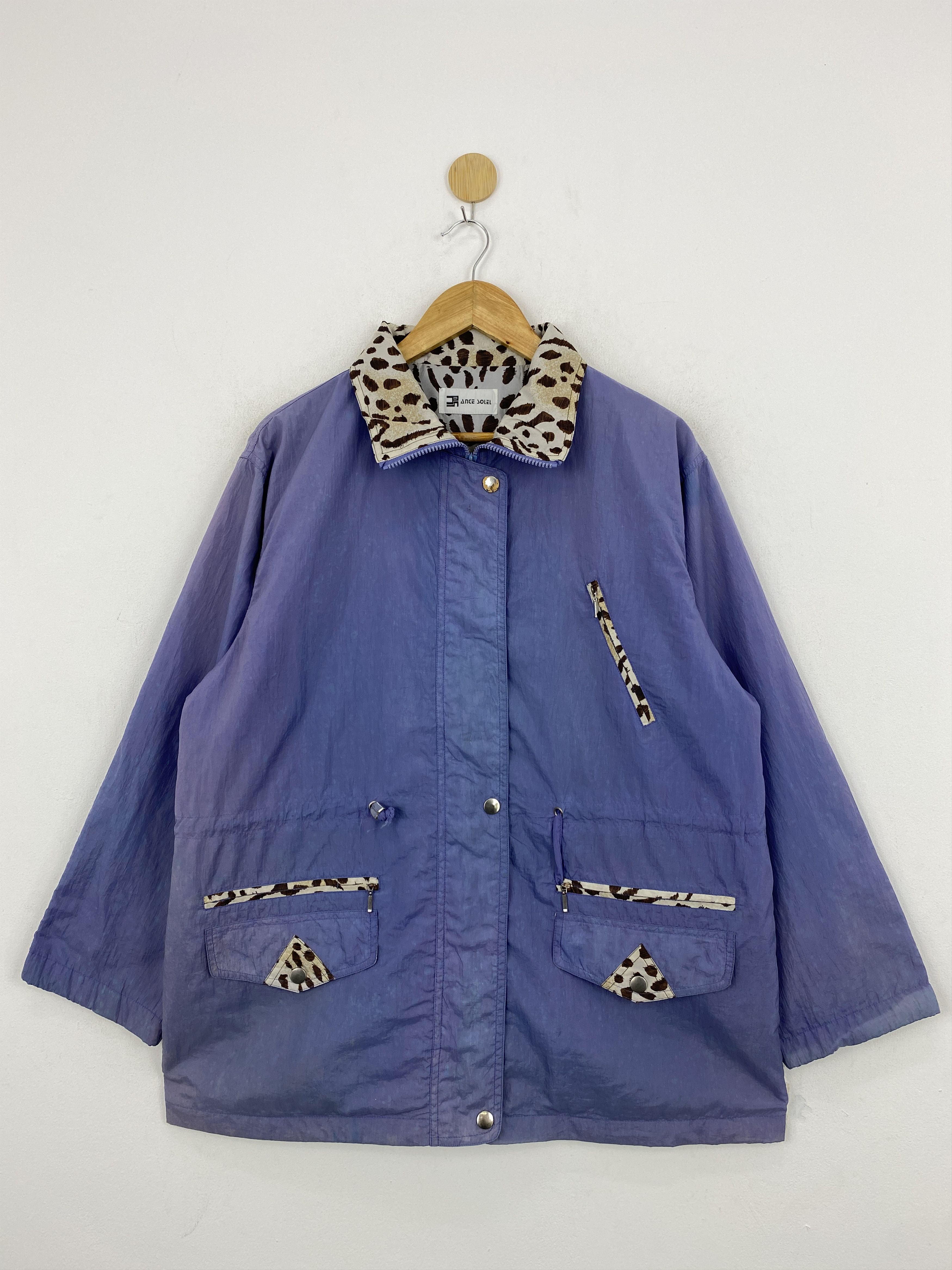Japanese Brand Vintage Japanese Brand Cheetah Style Light Jacket JA0108 Size US L / EU 52-54 / 3 - 1 Thumbnail