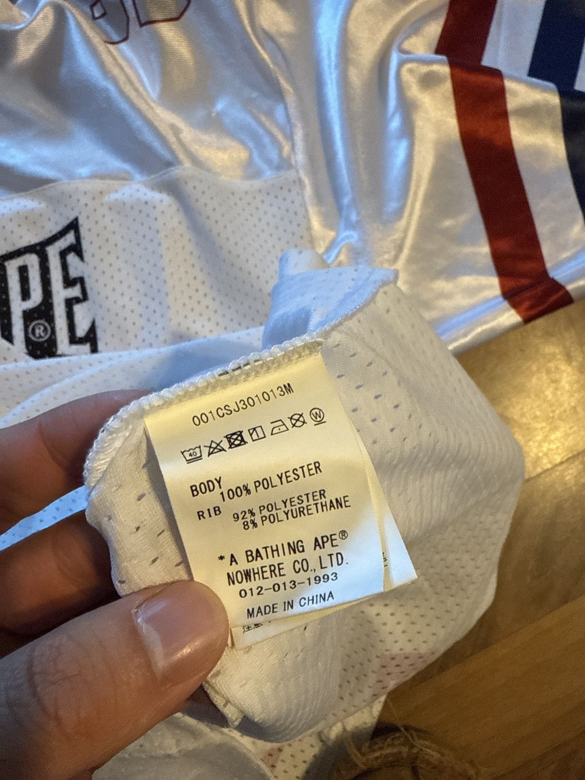 Bape Bape Football Jersey Size US S / EU 44-46 / 1 - 7 Thumbnail