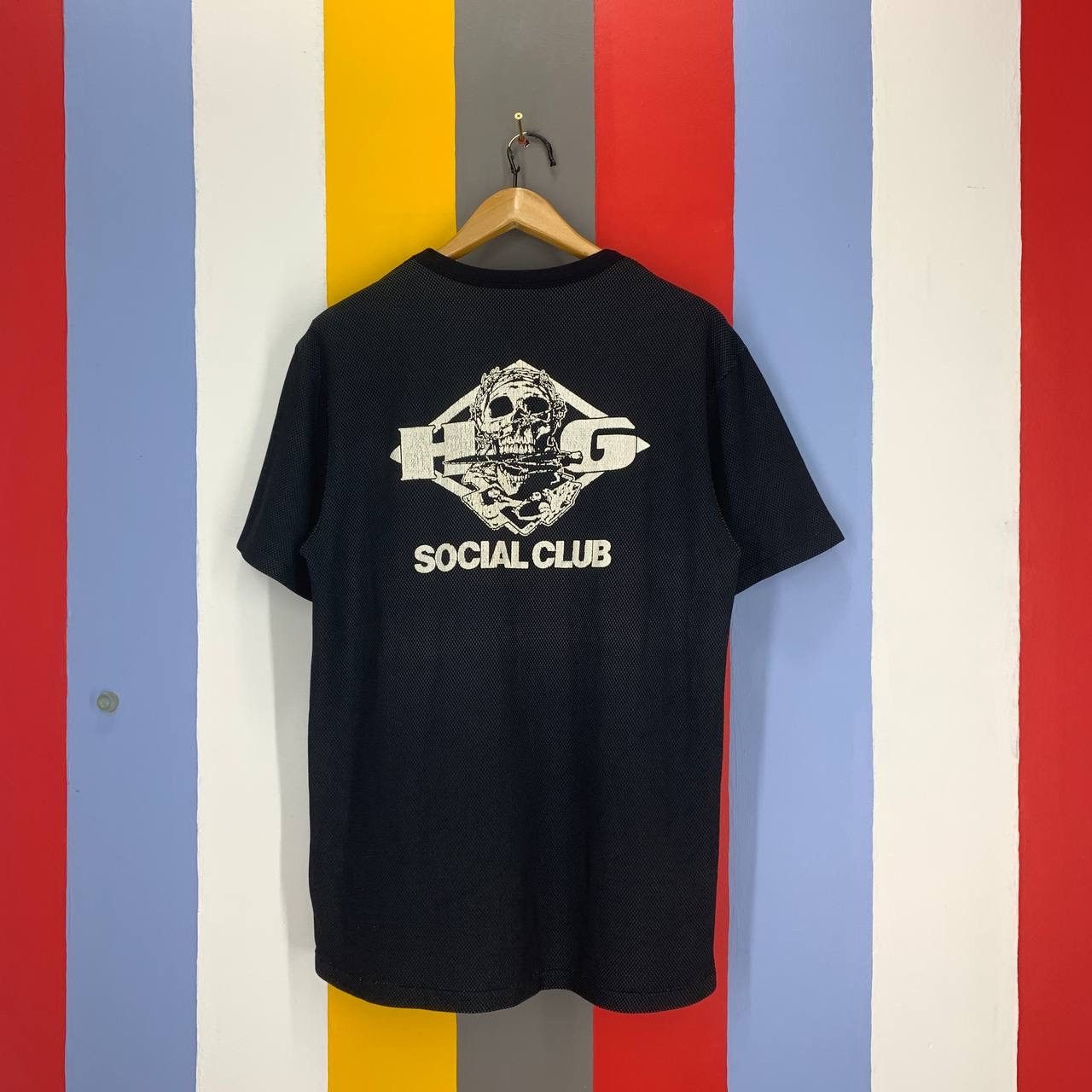 Hysteric Glamour 90s Vintage HYSTERIC GLAMOUR SOCIAL CLUB T Shirt #2442/AJ Size US M / EU 48-50 / 2 - 1 Thumbnail