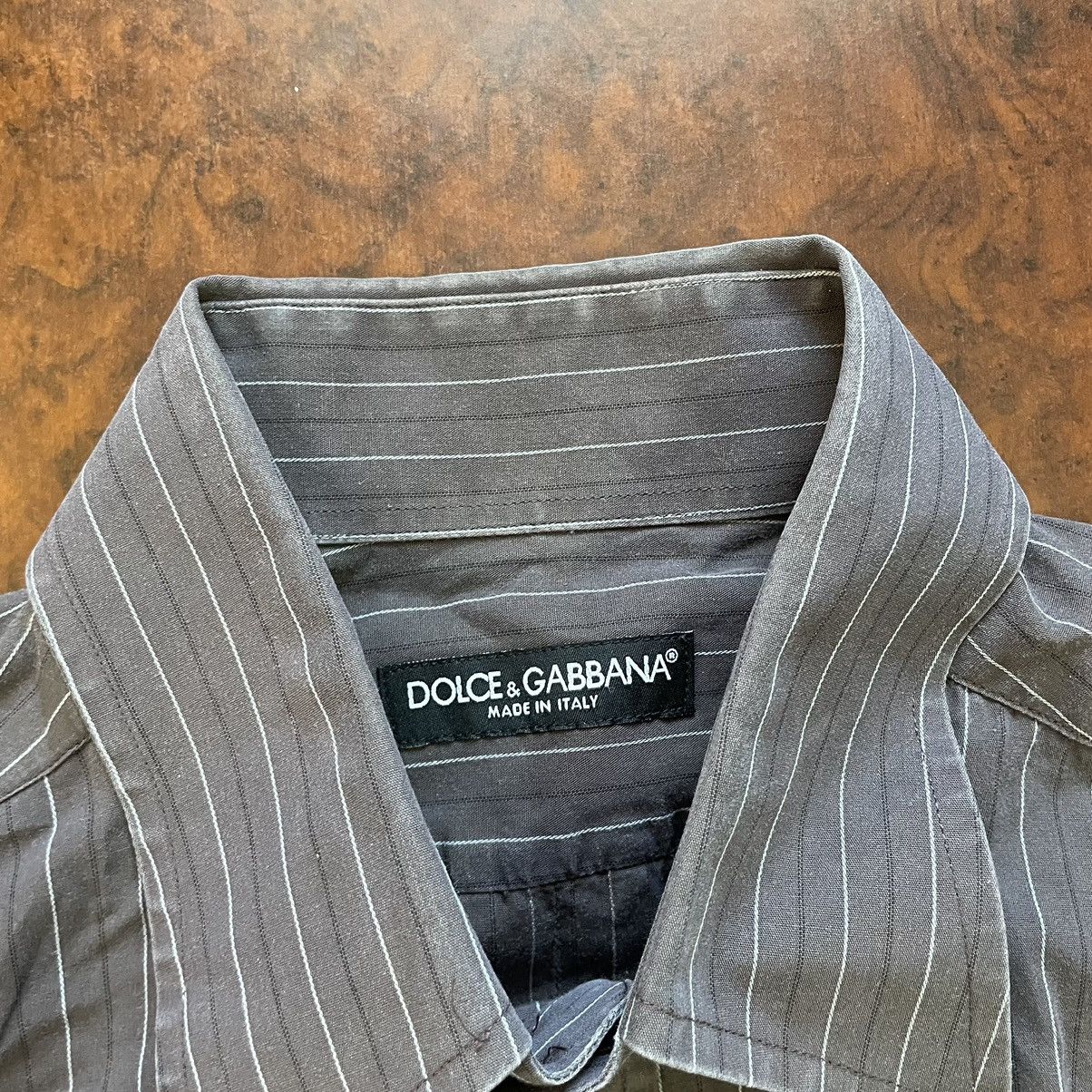 Dolce & Gabbana × Vintage DOLCE GABBANA SHIRT Button Up classic flannel old money Size US M / EU 48-50 / 2 - 2 Thumbnail