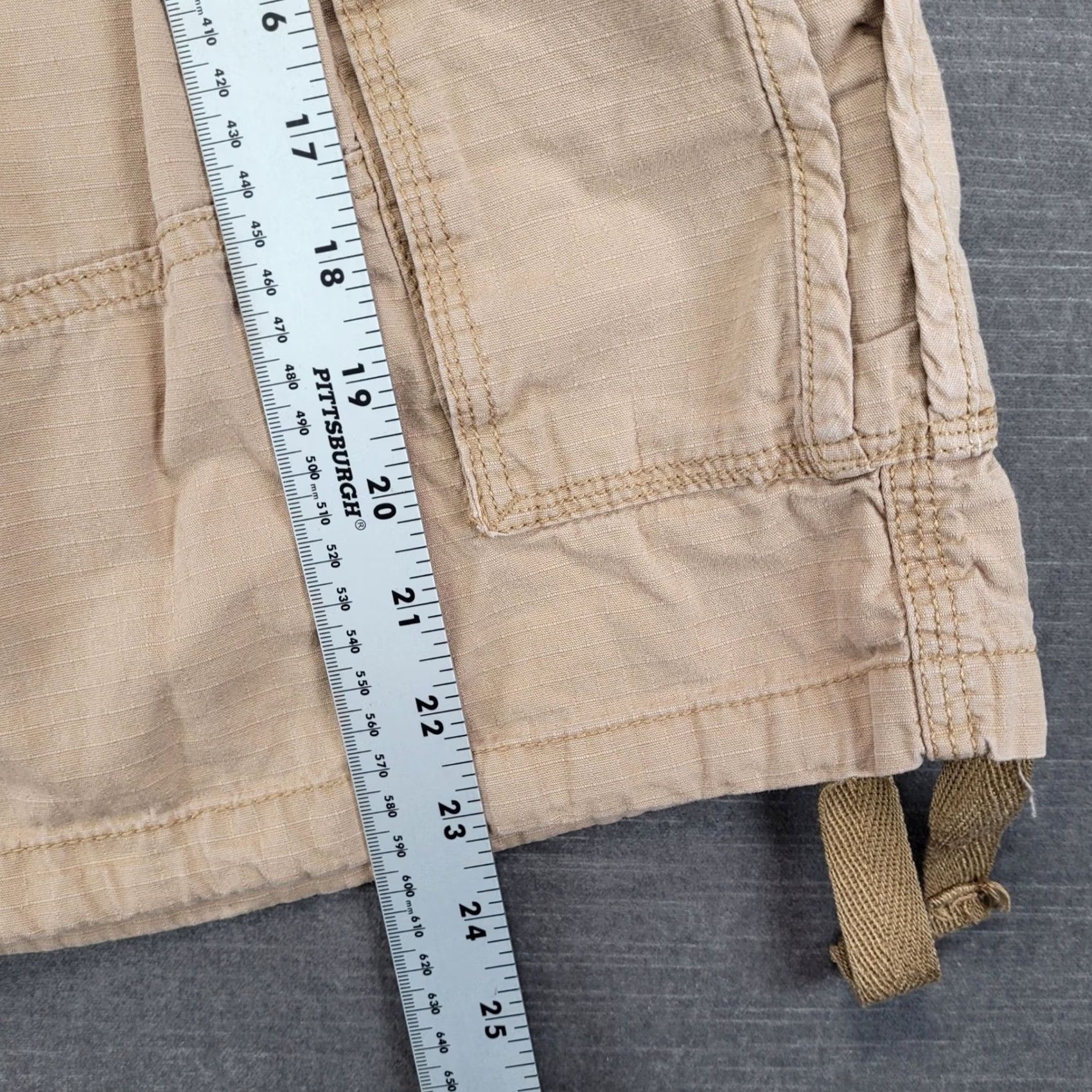 Southpole Southpole Mens 36 Khaki Tan Ripstop Cargo Shorts Y2K Authentic Collection Size US 36 / EU 52 - 5 Thumbnail