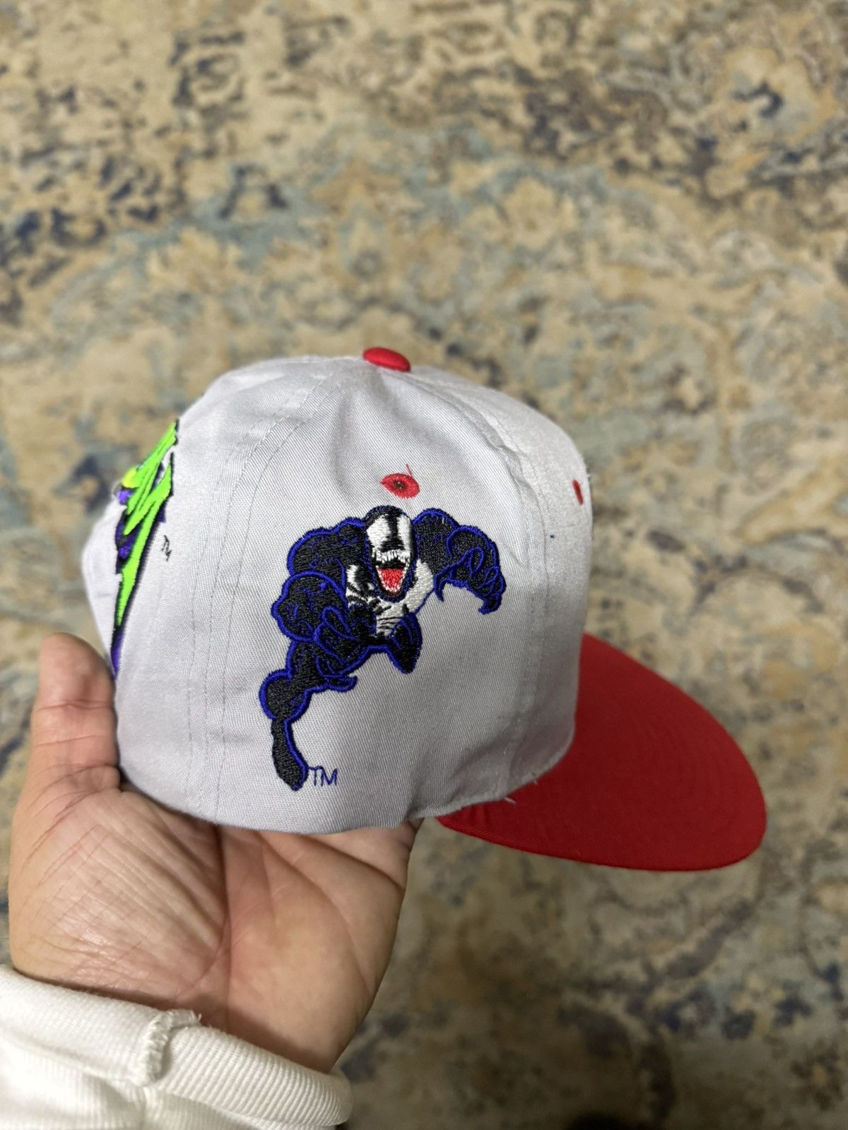 Marvel Comics Vintage Venom Marvel Comics hat 1993 Size ONE SIZE - 2 Thumbnail