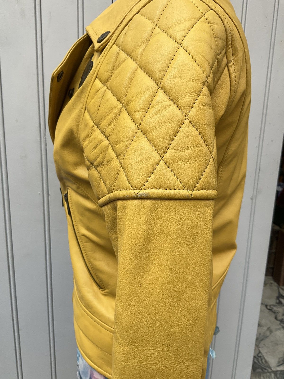 Vintage Vintage leather biker Size S / US 4 / IT 40 - 6 Thumbnail