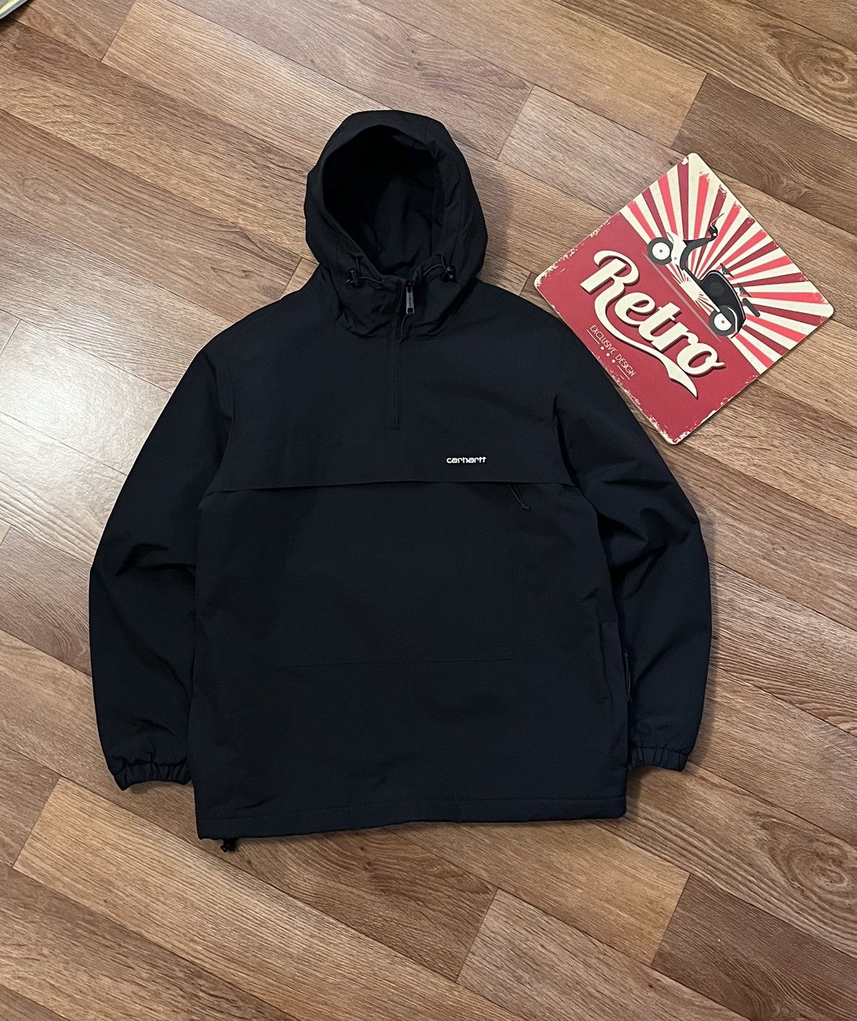 Carhartt Carhartt Wip Windbreaker Pullover Pattern Fleece Jacket Size US M / EU 48-50 / 2 - 2 Thumbnail