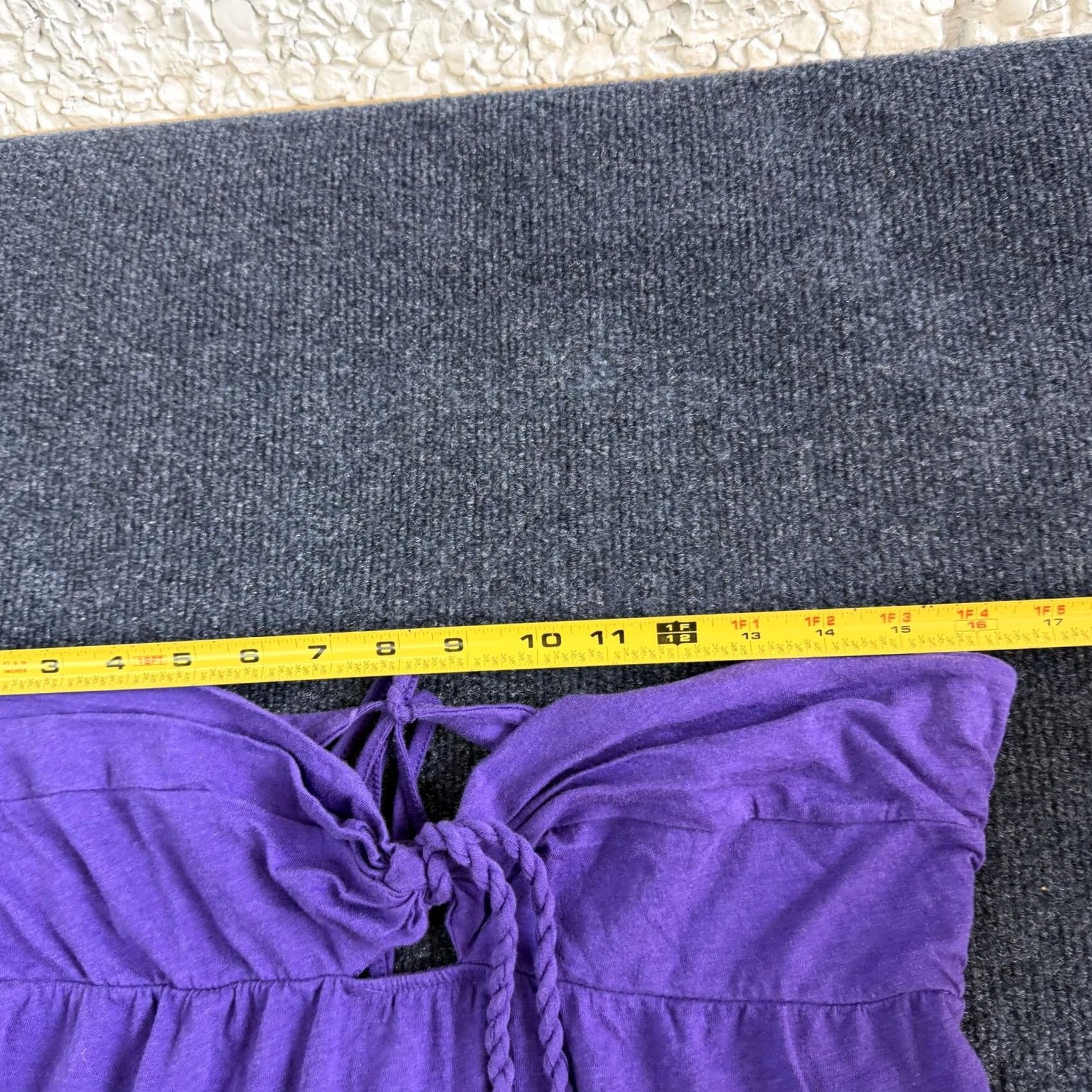 Volcom VINTAGE Volcom Mind The Stripes Dress Womens XL Purple Strapless Sundress Sweetheart Size XL / US 12-14 / IT 48-50 - 4 Thumbnail
