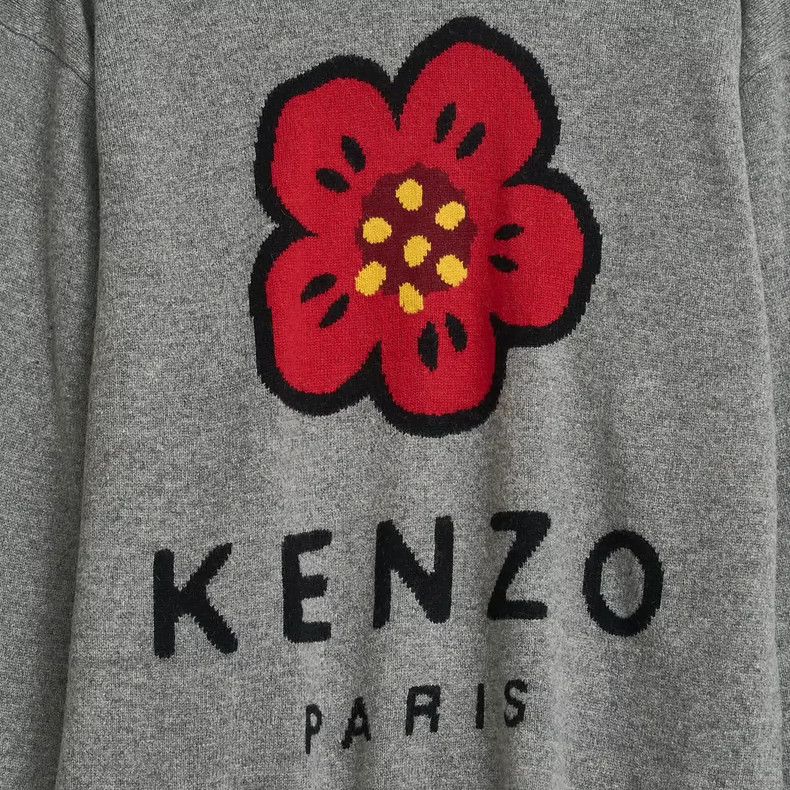 Kenzo KENZO X Nigo co-branded with crabapple knitwear Size L / US 10 / IT 46 - 2 Thumbnail
