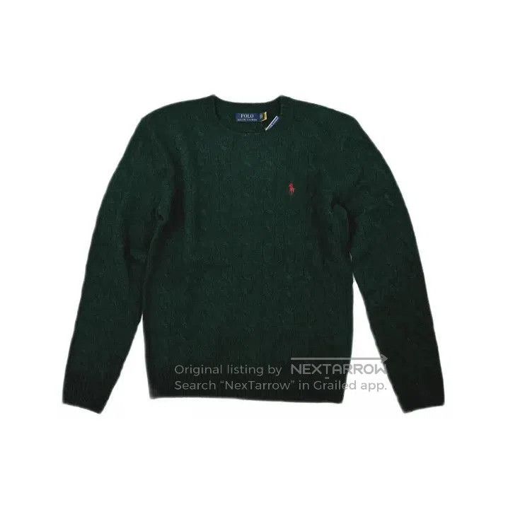 Polo Ralph Lauren Polo Ralph Lauren Men's Green Pony Embroidered Sweater. Size US S / EU 44-46 / 1 - 2 Thumbnail