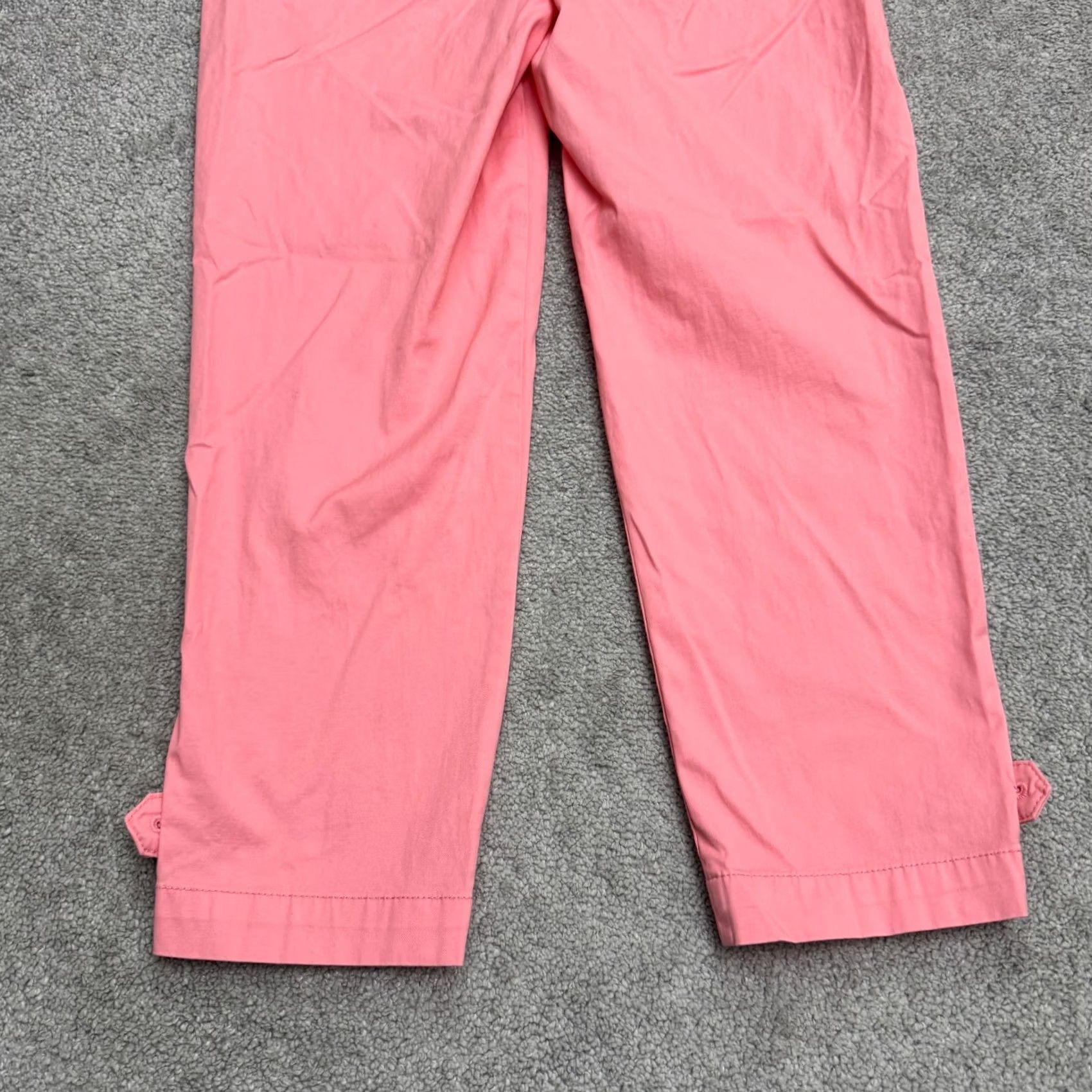 Talbots Talbots Pink Chino Ankle Pants Womens Size 6 Button Cuff Cotton 32x25 Size 28" / US 6 / IT 42 - 4 Thumbnail