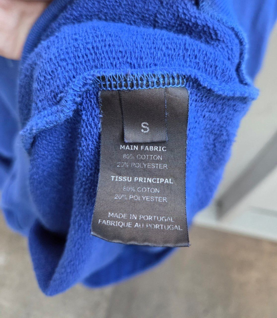 Vetements Vetements FW18 Europe Union Blue Hoodie Size US S / EU 44-46 / 1 - 5 Thumbnail