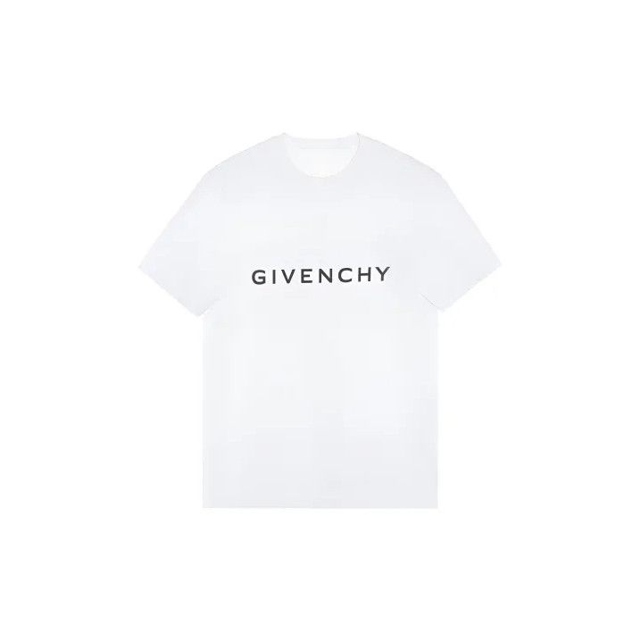 Givenchy Givenchy FW22 Letter Logo Short-Sleeve T-Shirt Size US S / EU 44-46 / 1 - 1 Thumbnail