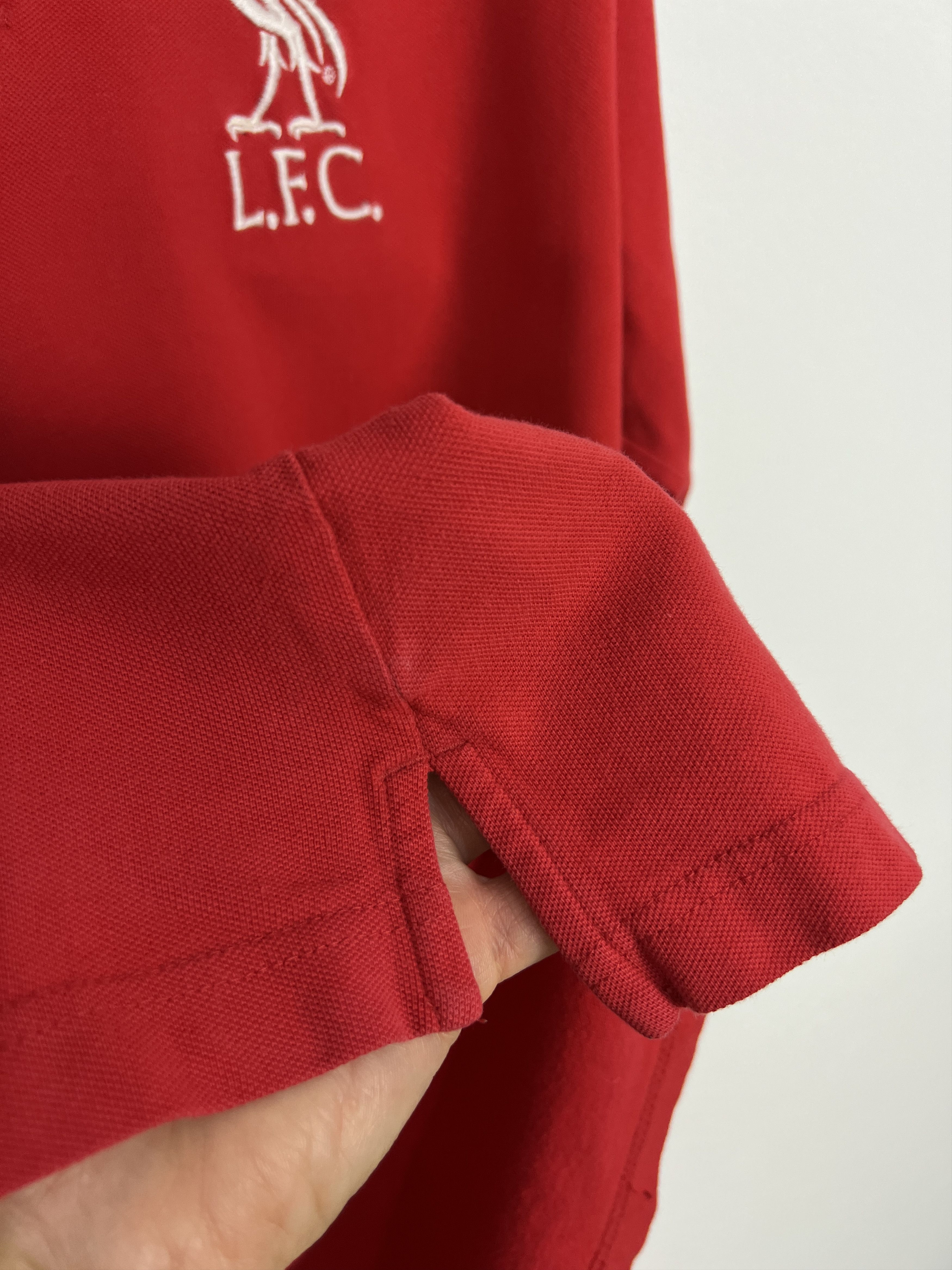 Warrior Vintage Liverpool Football Polo Shirt Soccer Jersey Trikot Size US XL / EU 56 / 4 - 4 Thumbnail