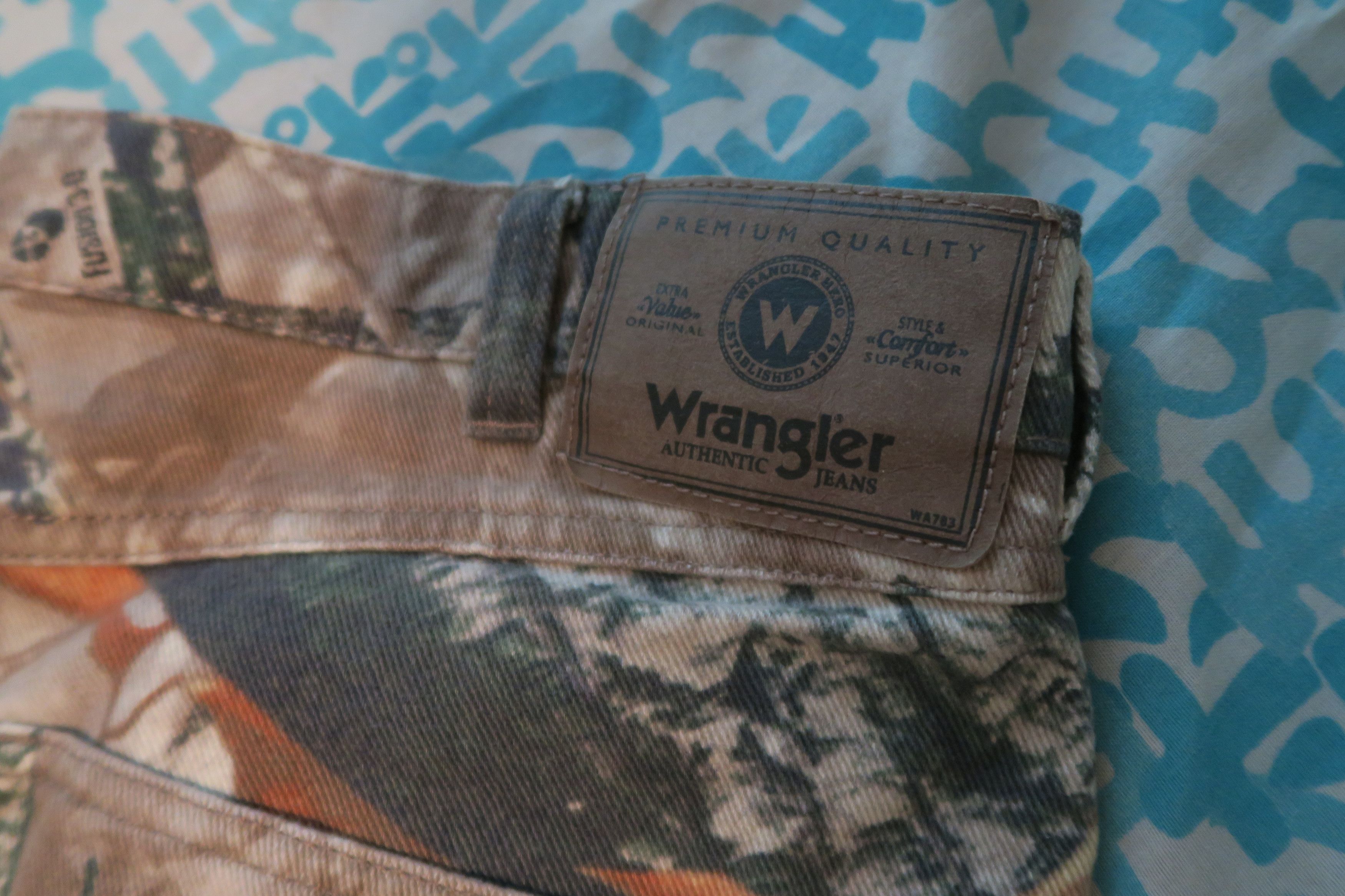 Wrangler Wrangler Fusion 3d Camo Double Knee Denim Pants Mens 34x34 Size US 34 / EU 50 - 8 Thumbnail