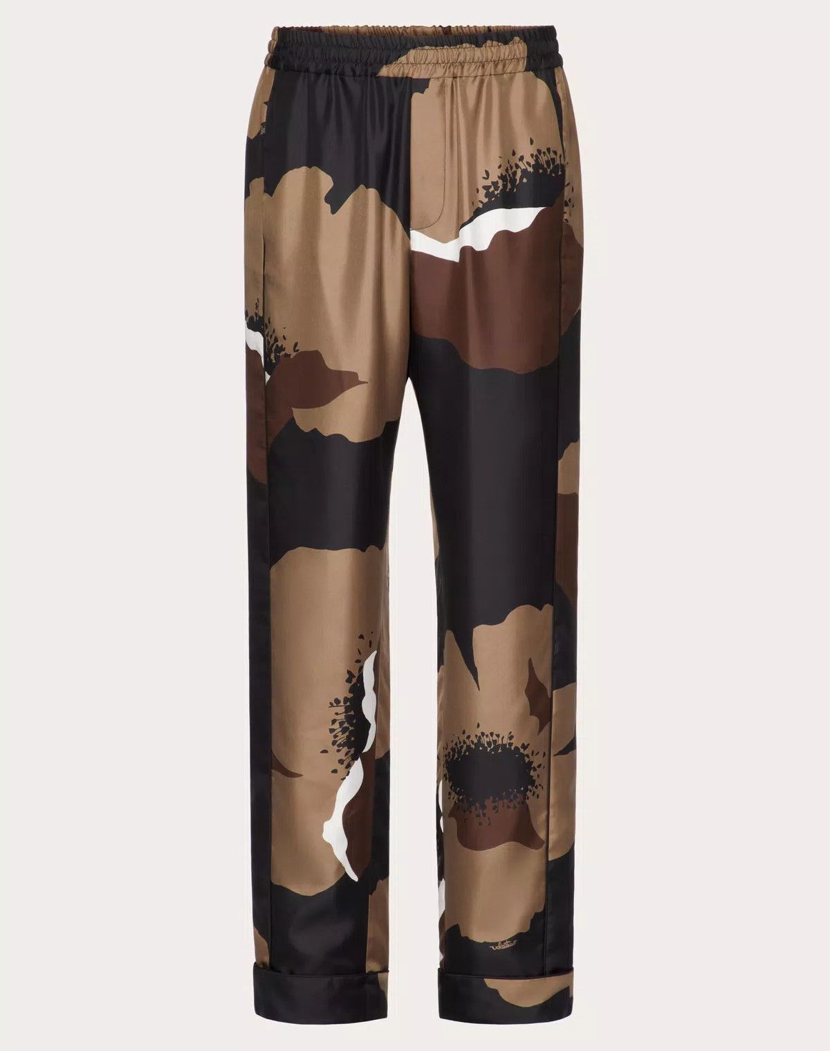 Valentino oc11z0725 Silk Twill Pyjama Pants in Multicolor Size US 36 / EU 52 - 1 Thumbnail
