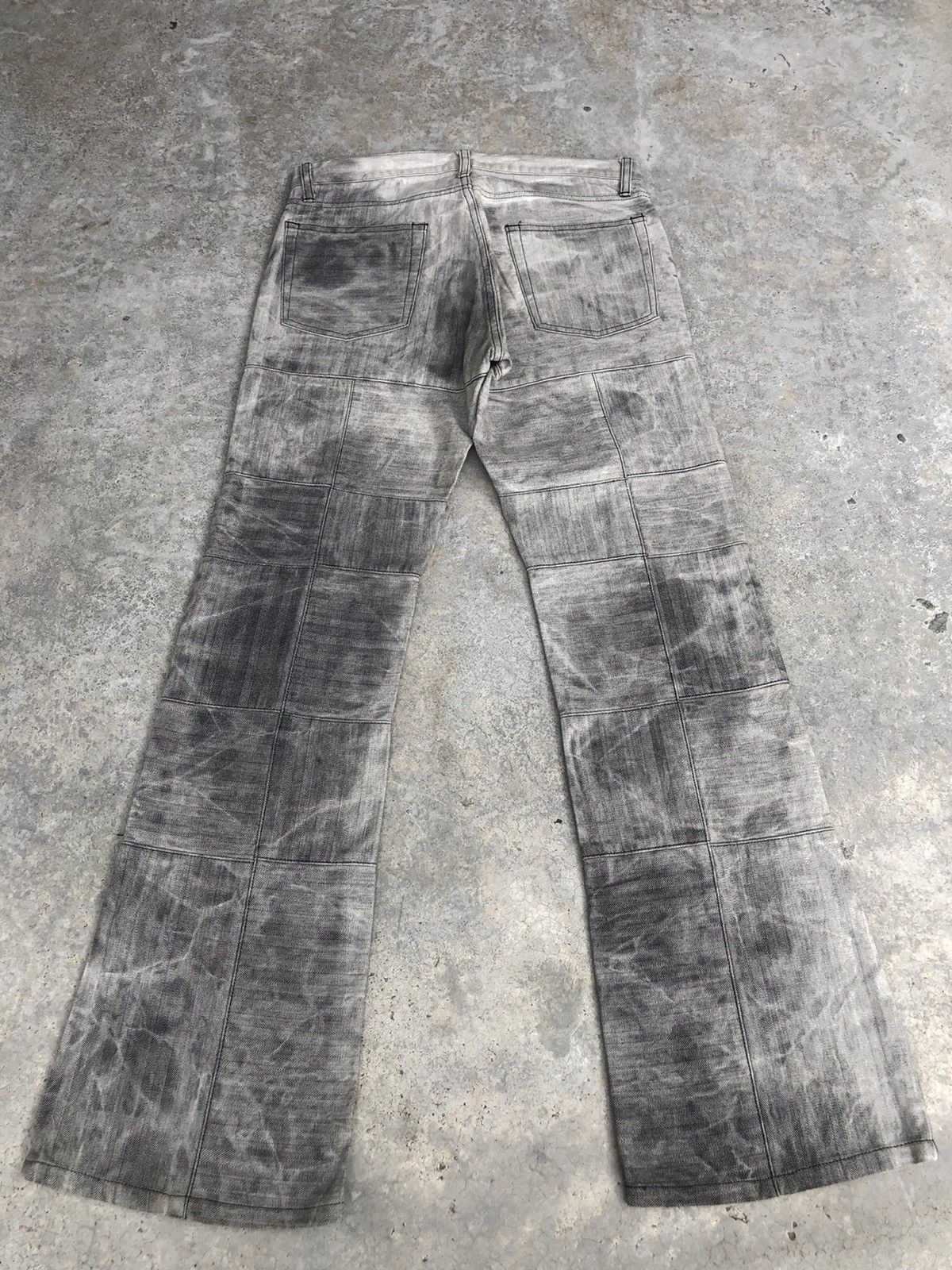 Japanese Brand Y2K Edge Rupert Flared Jeans Distressed Size US 32 / EU 48 - 2 Thumbnail