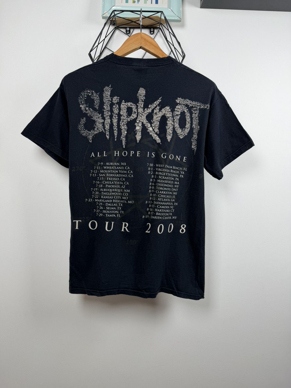 Band Tees Slipknot 2008 Tee T-Shirt Authentic Official Merch AOP Rare Size US M / EU 48-50 / 2 - 2 Thumbnail