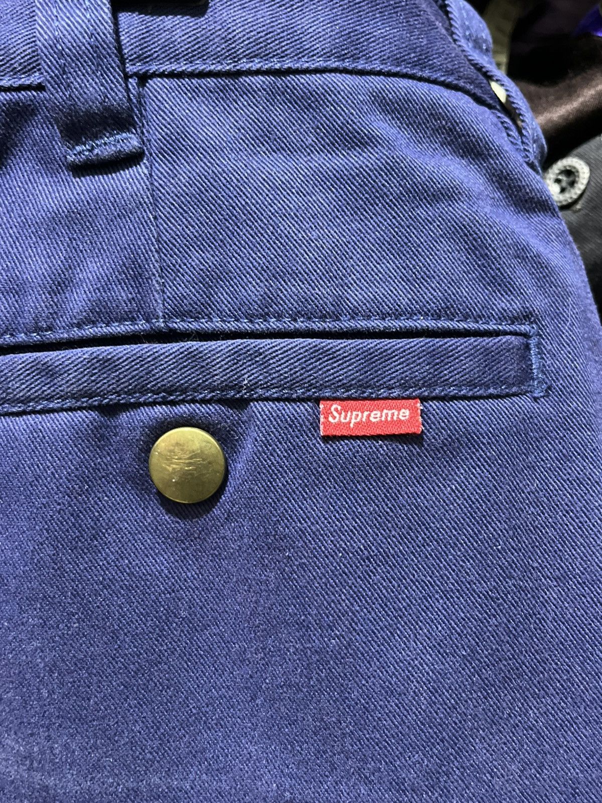 Supreme Supreme Short Navy Size US 32 / EU 48 - 5 Thumbnail