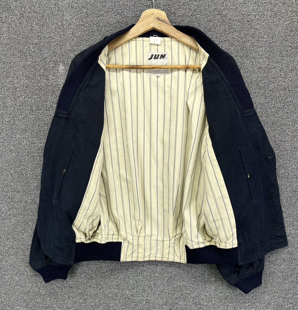 Japanese Brand Vintage Jun Men Wool Cardigan Jacket Size US M / EU 48-50 / 2 - 5 Thumbnail