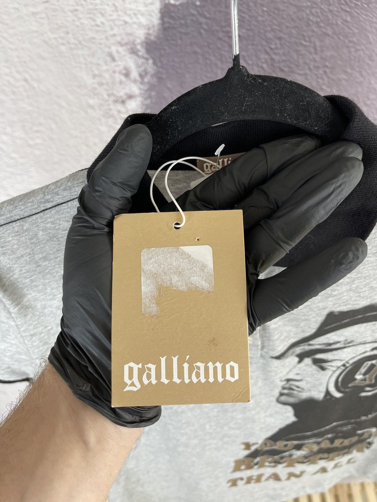 John Galliano John Galliano Newspaper Polo YOU SAID IT BETTER THAN ALL Size S / US 4 / IT 40 - 9 Thumbnail