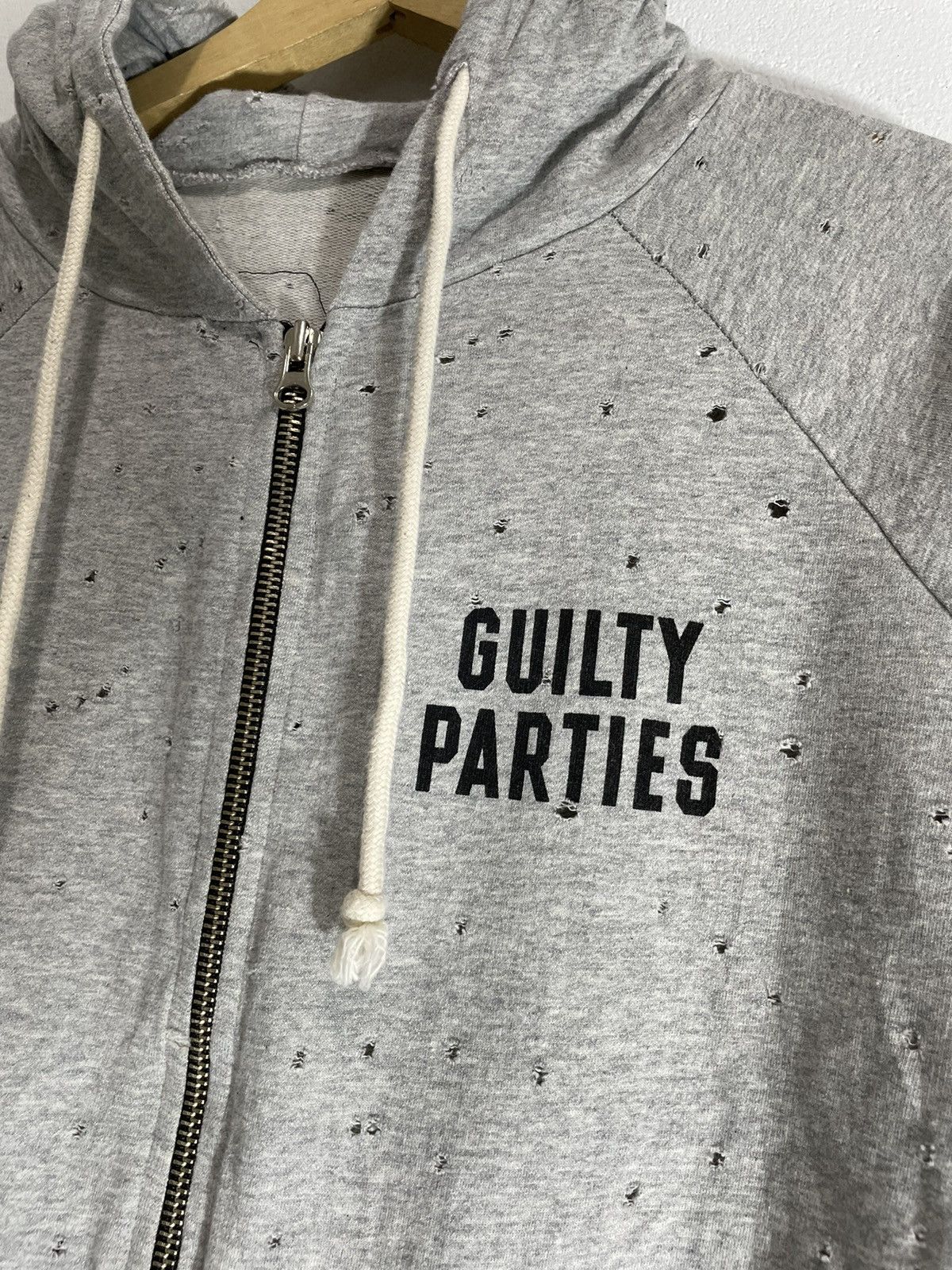 Hysteric Glamour Japanese Guilty Parties Distressed hoodie Size US S / EU 44-46 / 1 - 5 Thumbnail