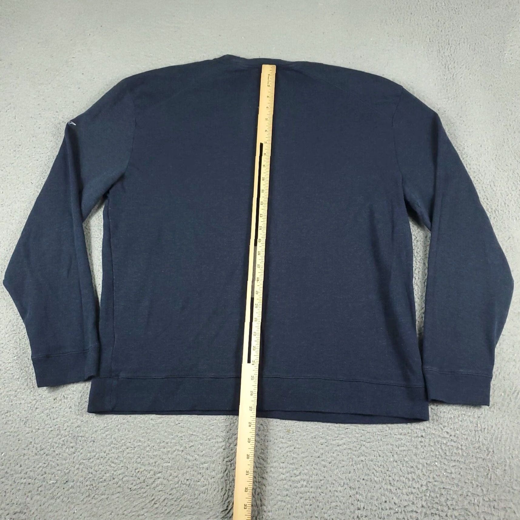 Vintage Greg Norman Mens Sweater Pullover 2XL Blue Casual Knit Long Sleeve Crew Neck All Seasons Size US XXL / EU 58 / 5 - 6 Thumbnail