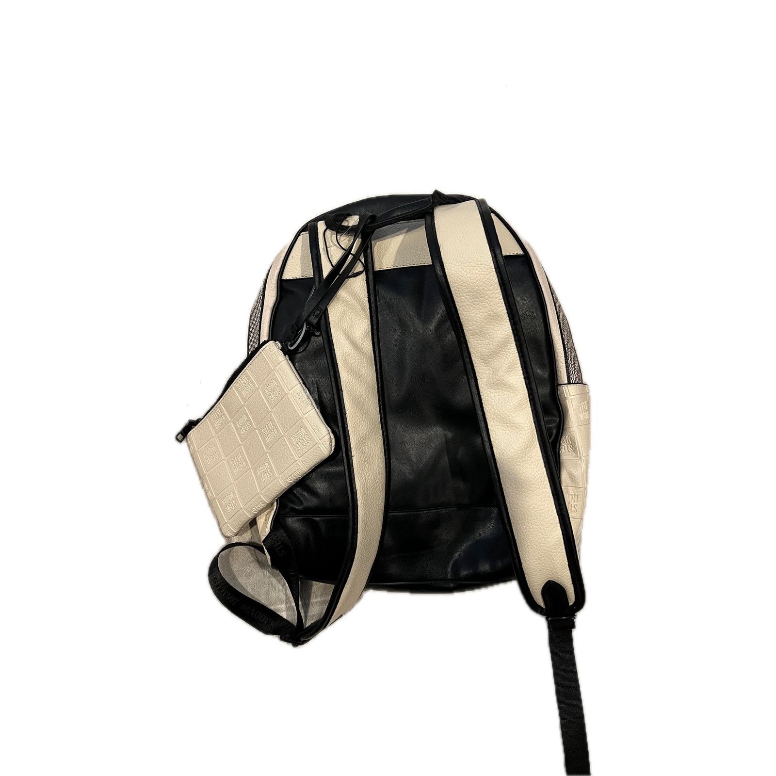 Steve Madden Steve Madden White 26L Backpack w Clutch Purse Size ONE SIZE - 2 Thumbnail
