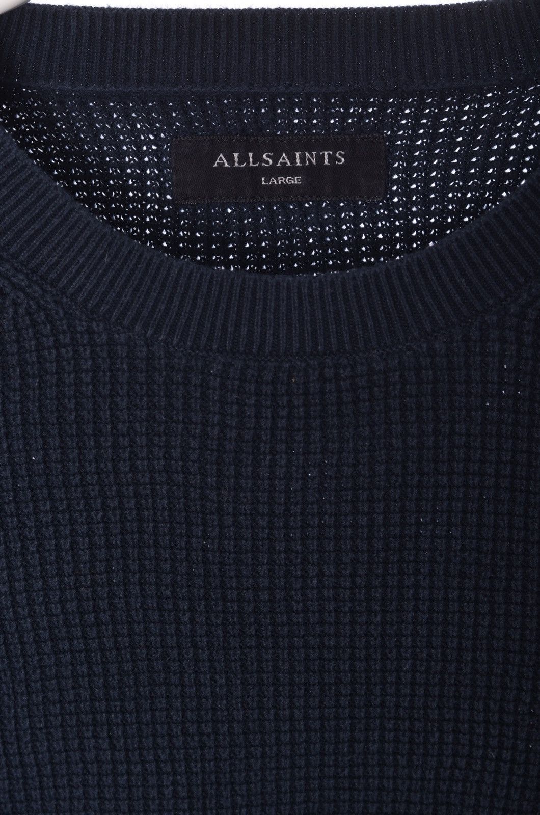 Allsaints Mens Allsaints Rias Crew Sweater Size US L / EU 52-54 / 3 - 3 Thumbnail