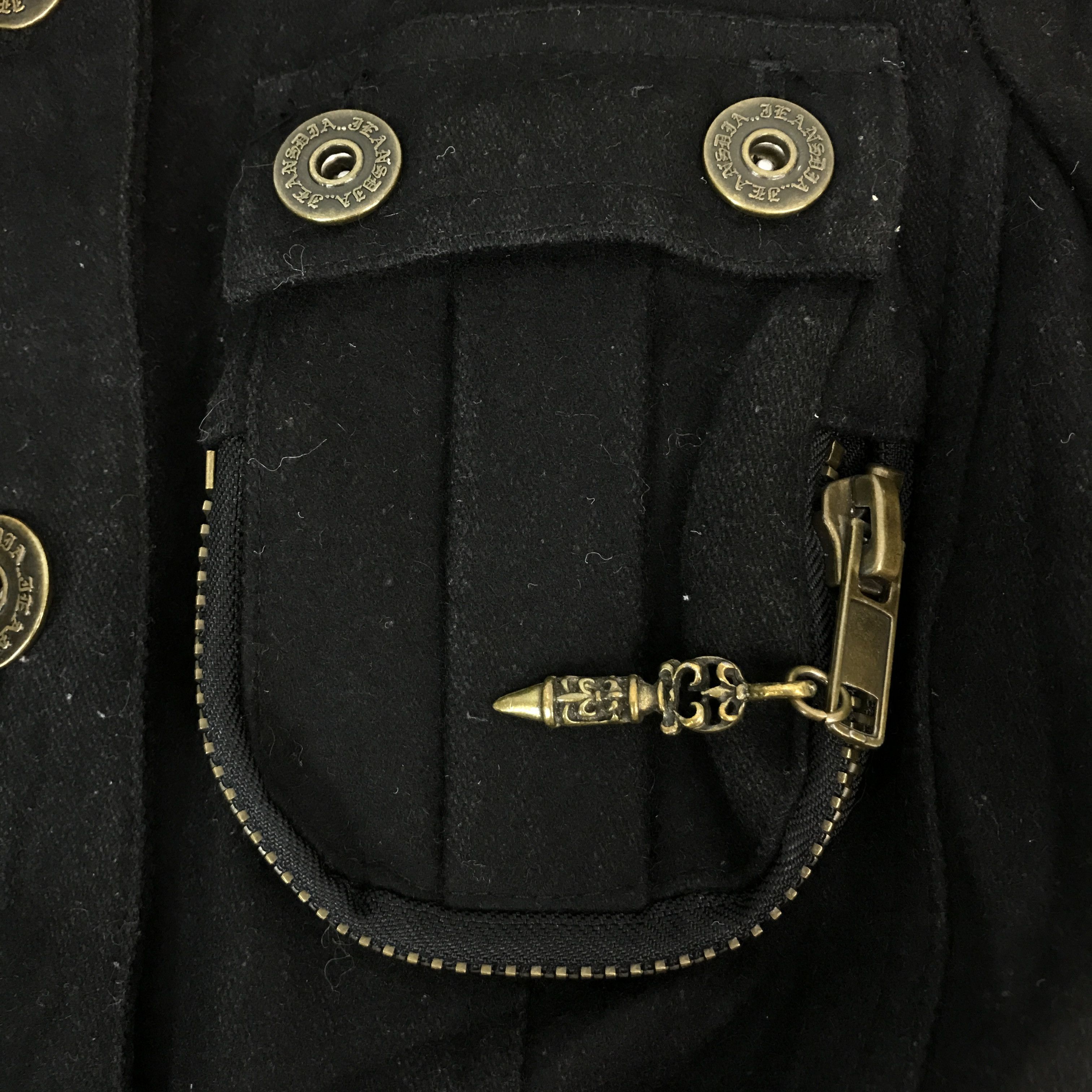 If Six Was Nine D.I.A IFSIXWASNINE GOTHIC PUNK STYLE WOOL JACKET Size XS / US 0-2 / IT 36-38 - 9 Thumbnail