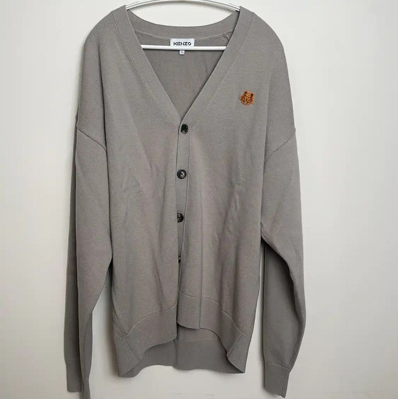 Kenzo KENZO Gray Cotton Pullover for Men 0089 Size US L / EU 52-54 / 3 - 1 Thumbnail
