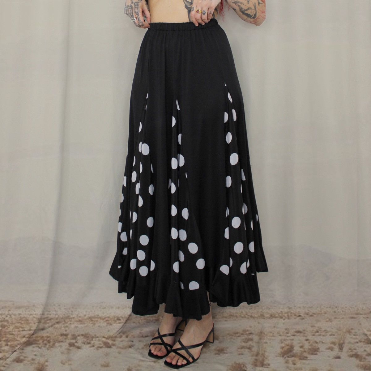 Other 🌹POLKA DOT MAXI SKIRT🌹 Size 27" / US 4 / IT 40 - 2 Thumbnail