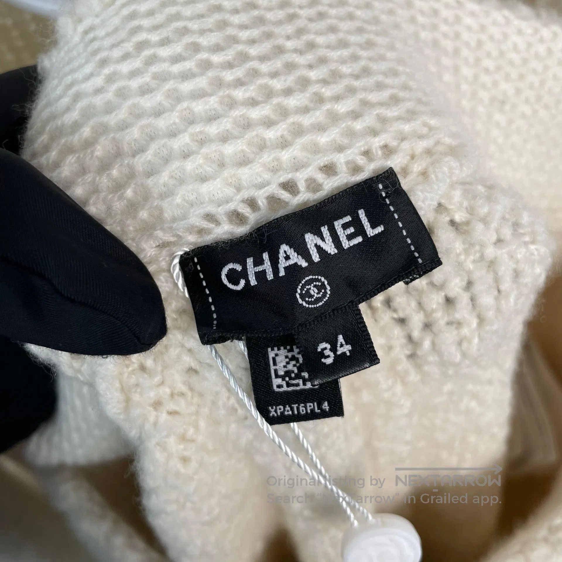Chanel Chanel White ruffle sleeve cashmere cardigan jacket and pa Size XXS / US 00 / IT 34 - 8 Thumbnail
