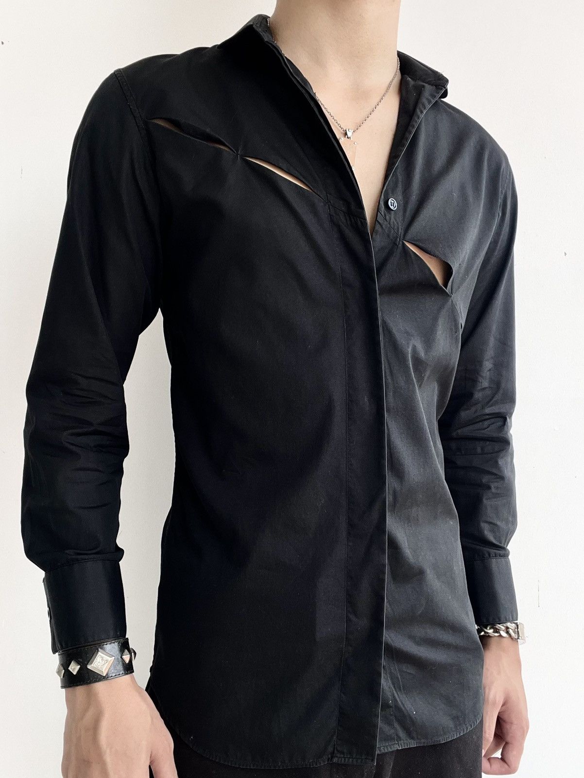 Dior Dior Homme by Hedi Slimane Black Shirt Size US S / EU 44-46 / 1 - 2 Thumbnail