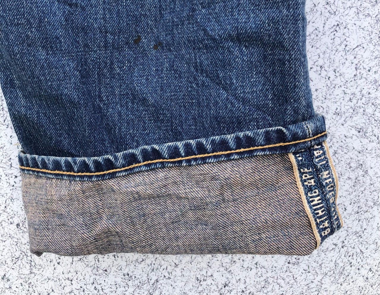 Bape × Nigo 💥Last Drop💥Baby Milo Sad Face Denim Size US 36 / EU 52 - 7 Thumbnail