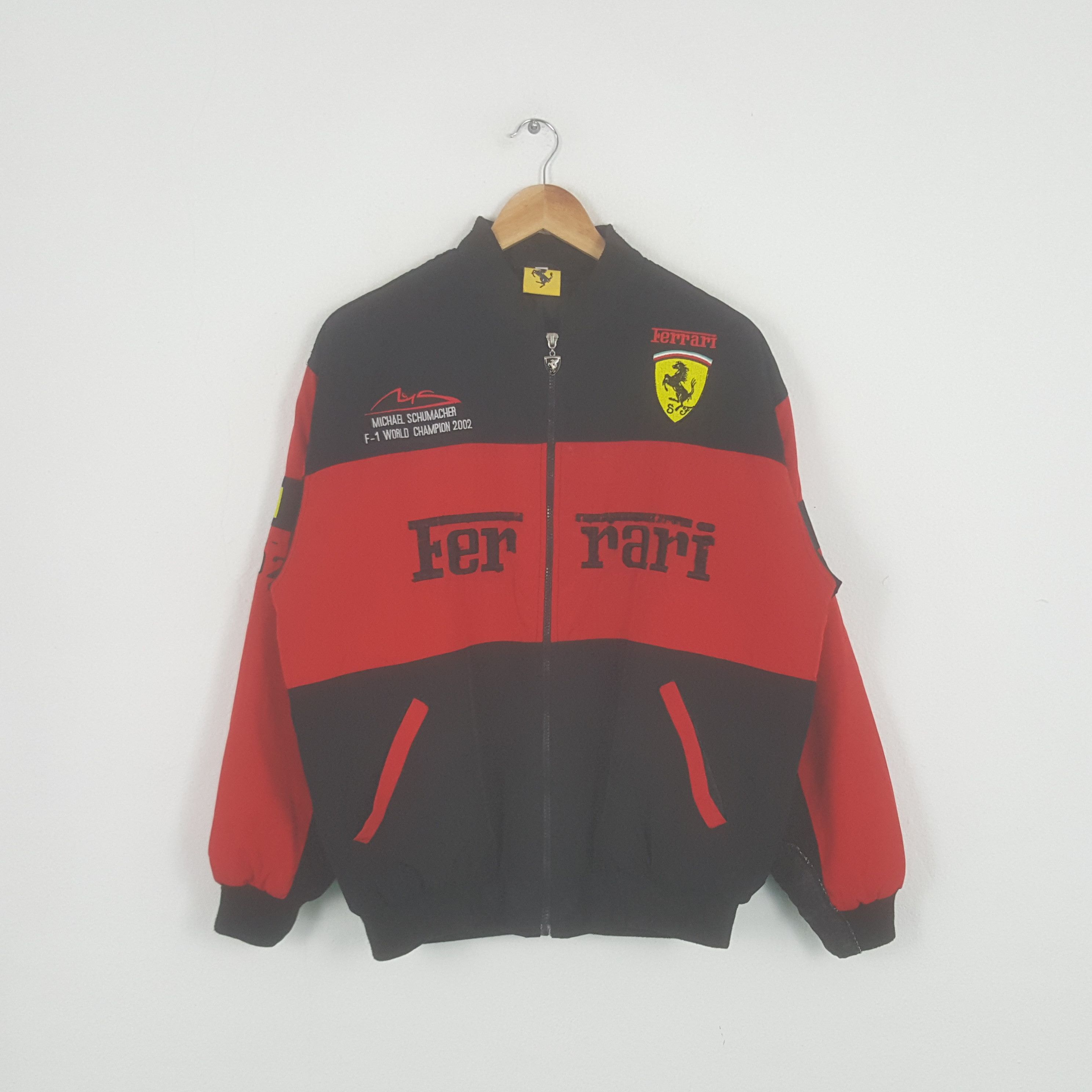 Ferrari × Vintage Vintage Ferrari Micheal Schumacher Formula1 Racing Jacket Size US L / EU 52-54 / 3 - 3 Thumbnail