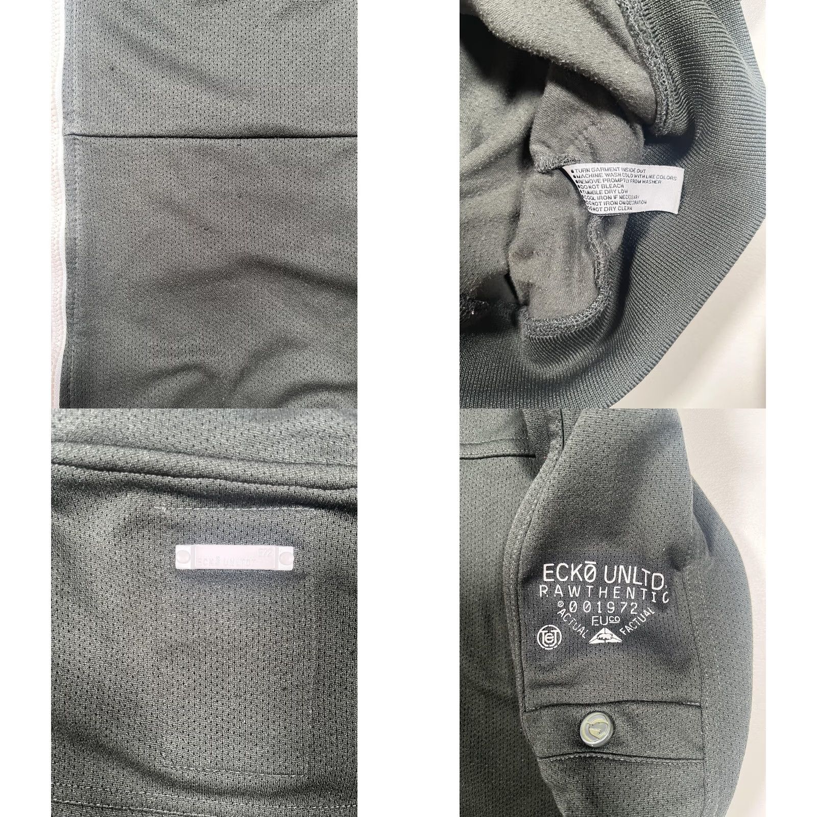 Ecko Unltd. Ecko Unltd Jacket Mens XL Black Full Zip Pocket Athletic Streetwear 1972 Size US XL / EU 56 / 4 - 8 Thumbnail