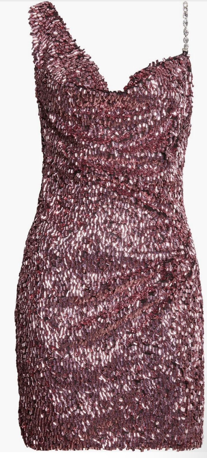 Area NYC Area Crystal Sequin Mini Dress size US 4 Size S / US 4 / IT 40 - 4 Thumbnail