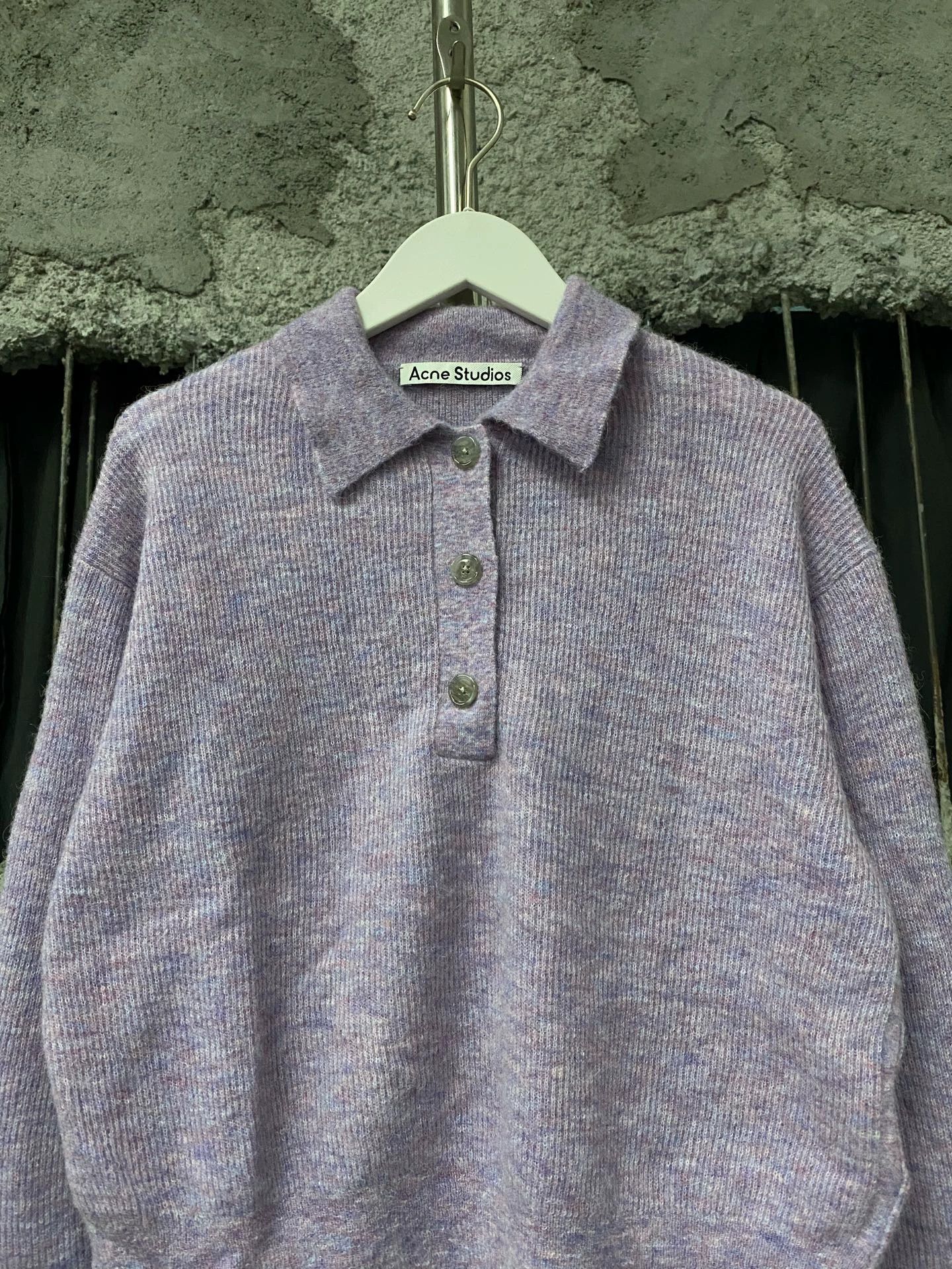 Acne Studios Acne Studios Wool Polo Sweater XS New Size XS / US 0-2 / IT 36-38 - 3 Thumbnail