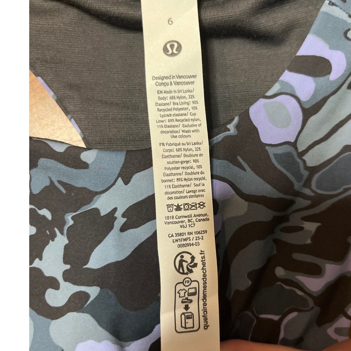 Lululemon Lululemon Swift Speed Crop Tank Flower Meld Multi Size 6 Size M / US 6-8 / IT 42-44 - 4 Thumbnail