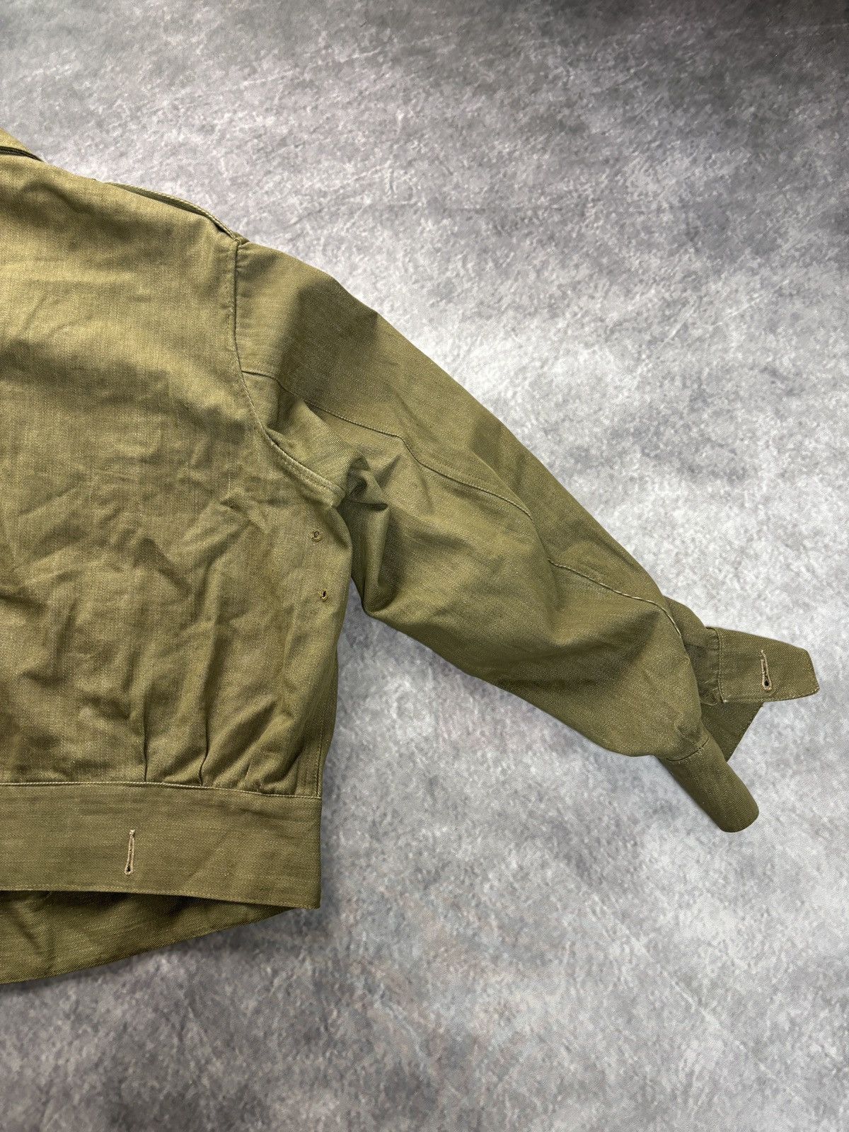 1950s British Army Battledress Jacket WW2 Vintage Short Coat