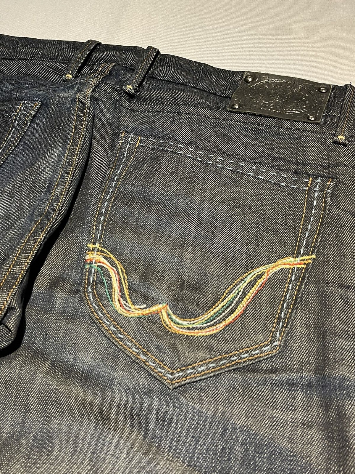 Replay Vintage We Are Replay Basetta Denim Slim Fit Jeans Pant Size 31" - 6 Thumbnail
